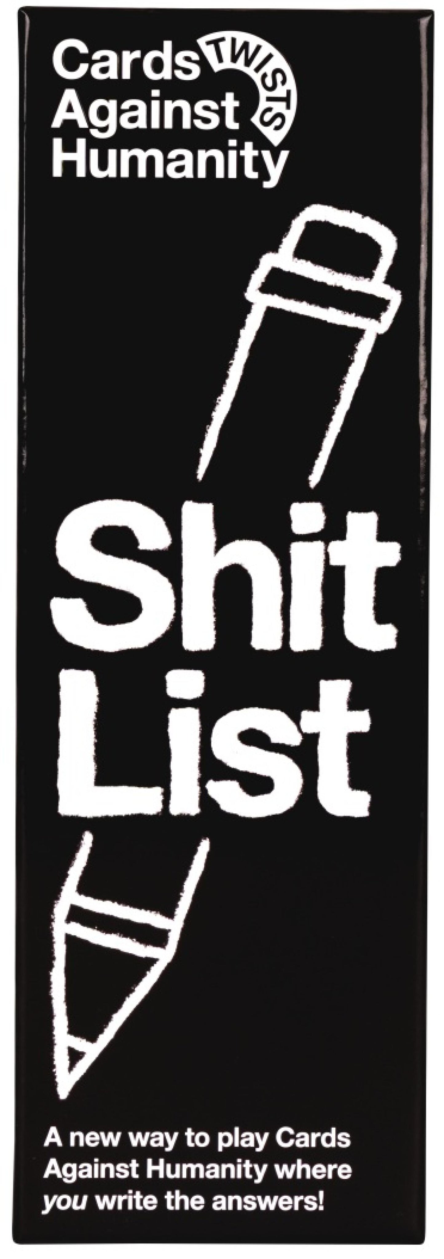 Cards Against Humanity - Shit List Party Game