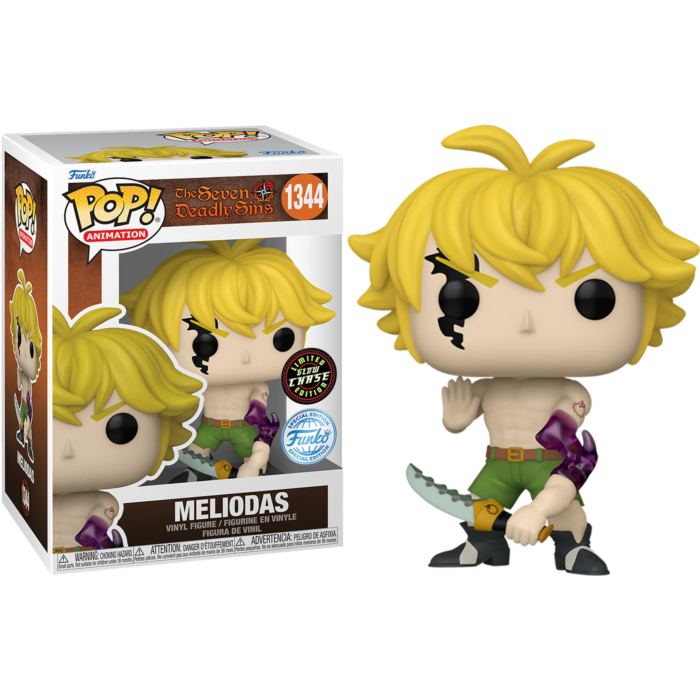 Seven Deadly Sins - Meliodas (Demon Mode) Chase Pop! Vinyl #1344