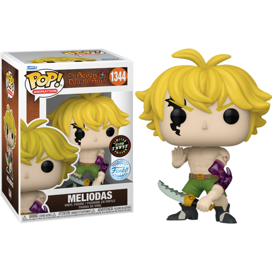 Seven Deadly Sins - Meliodas (Demon Mode) Chase Pop! Vinyl #1344