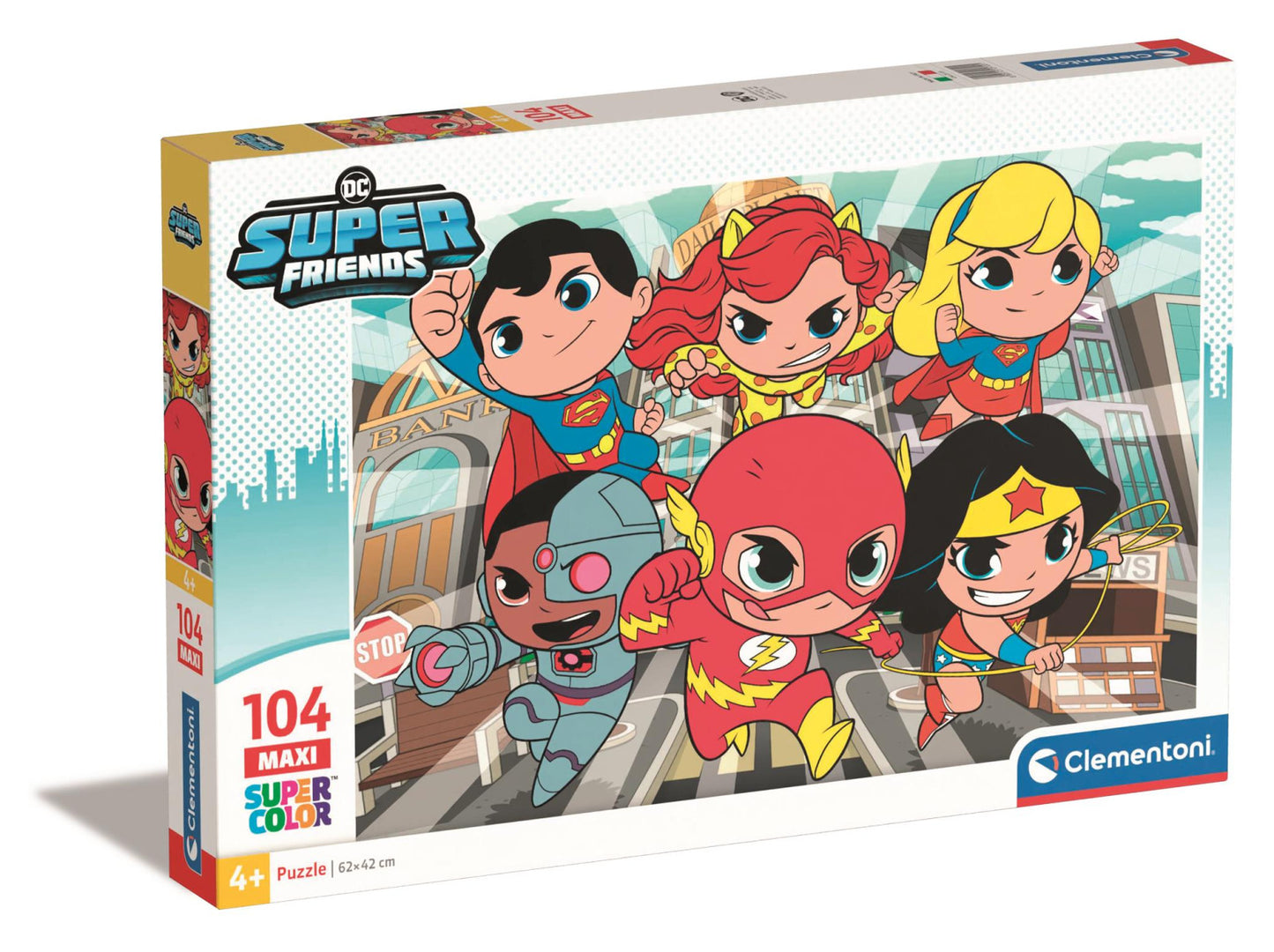 Clementoni Puzzle DC Comics Maxi 104 Pieces