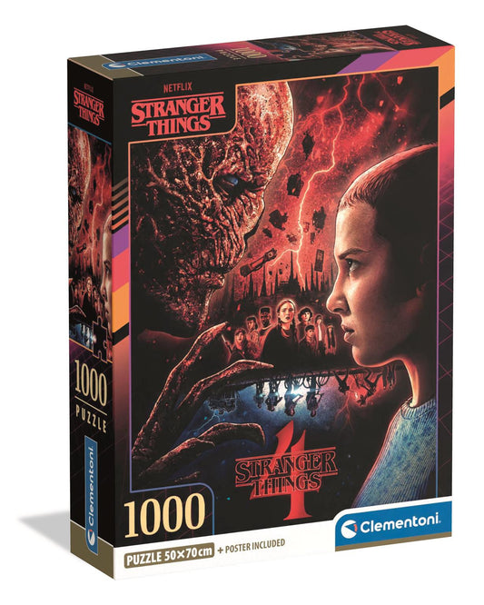 Clementoni Puzzle Stranger Things S4 1,000 Pieces