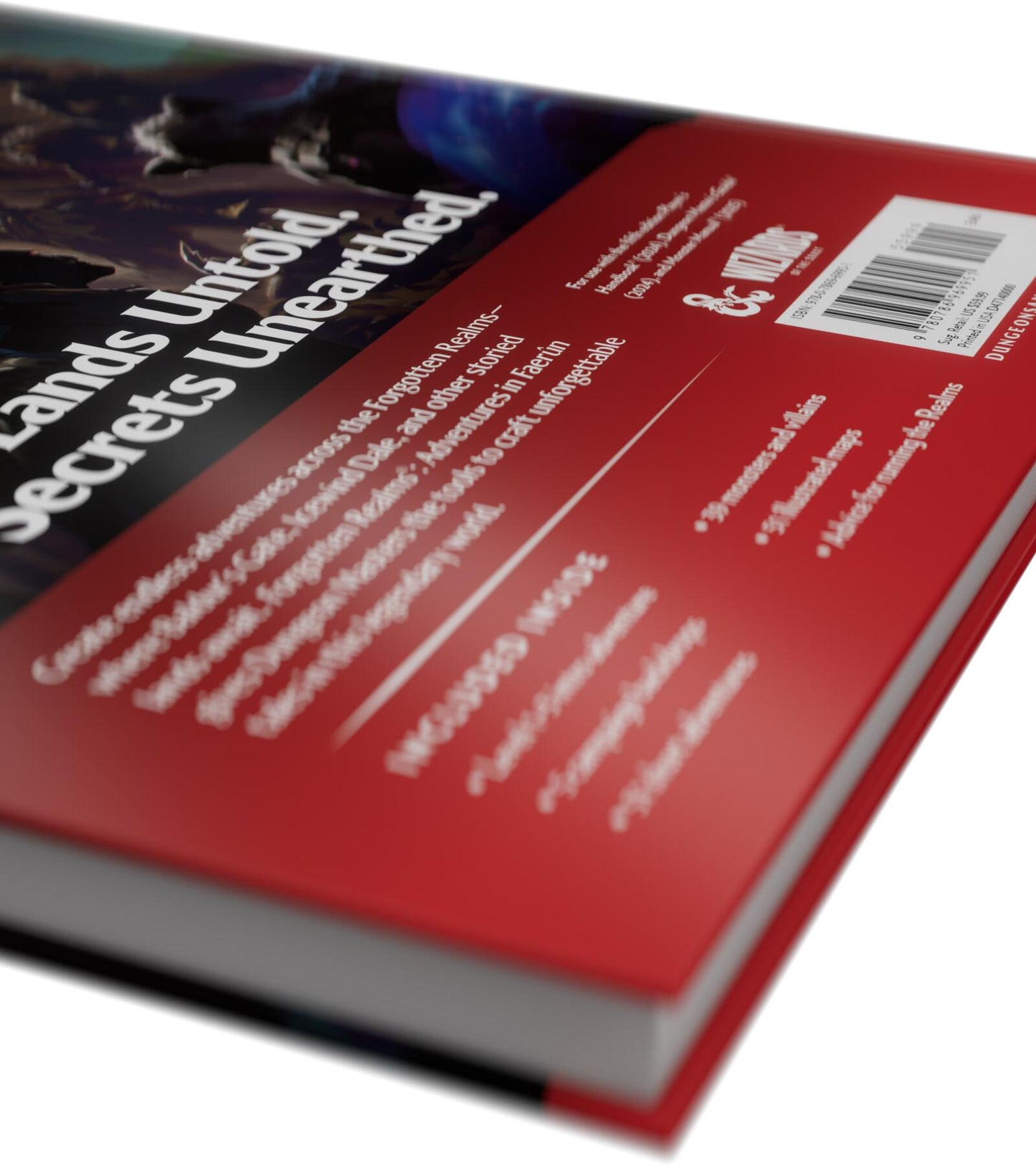 D&D Dungeons & Dragons Forgotten Realms Adventures in Faerun Hardcover