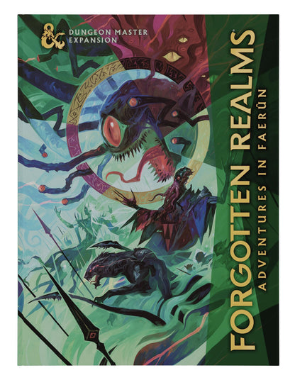 D&D Dungeons & Dragons Forgotten Realms Adventures in Faerun Hardcover Alternative Cover