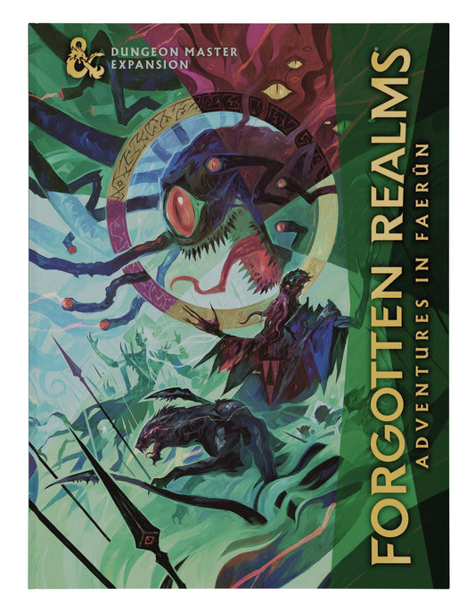 D&D Dungeons & Dragons Forgotten Realms Adventures in Faerun Hardcover Alternative Cover