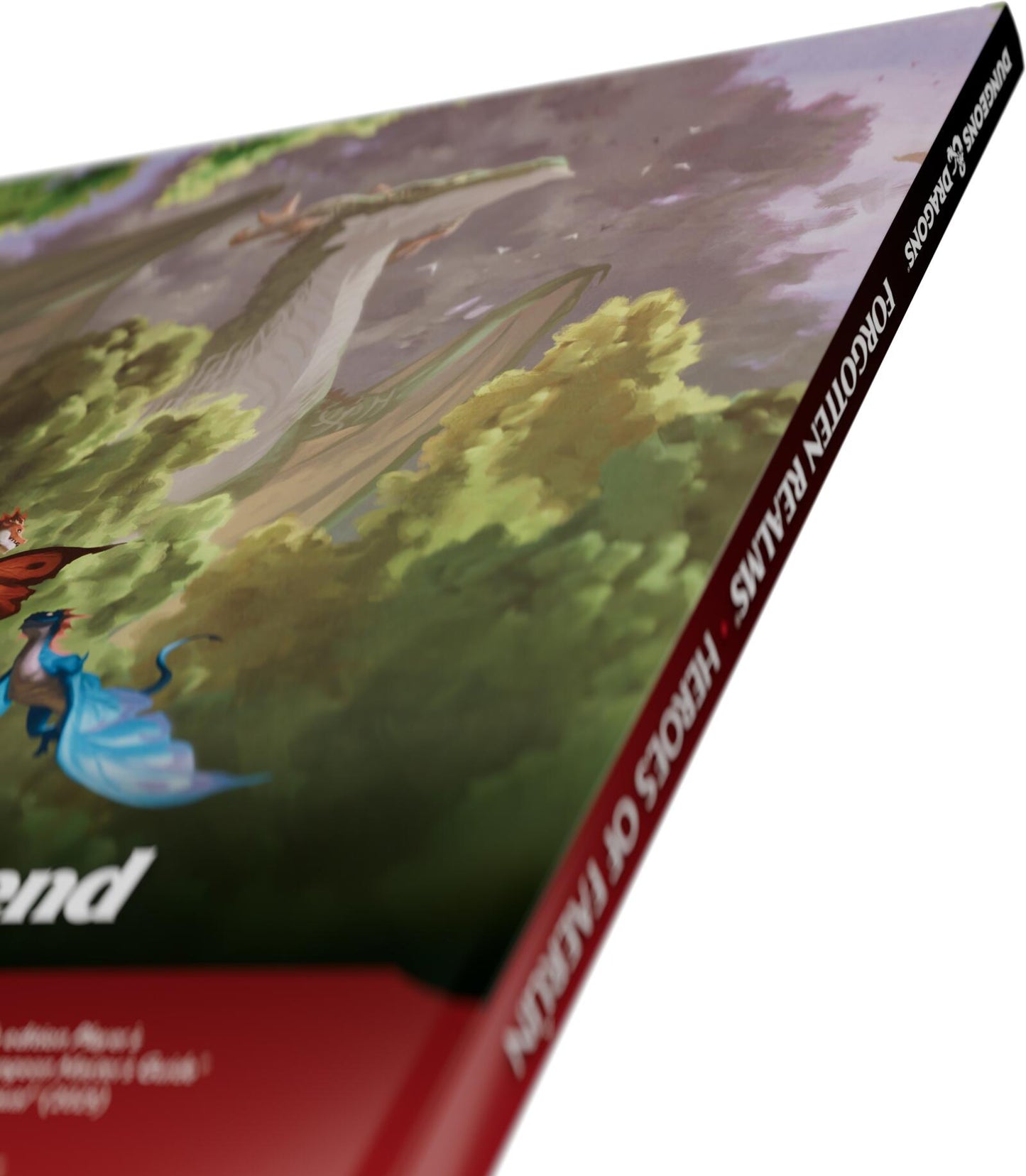 D&D Dungeons & Dragons Forgotten Realms Heroes of Faerun Player Expansion Hardcover