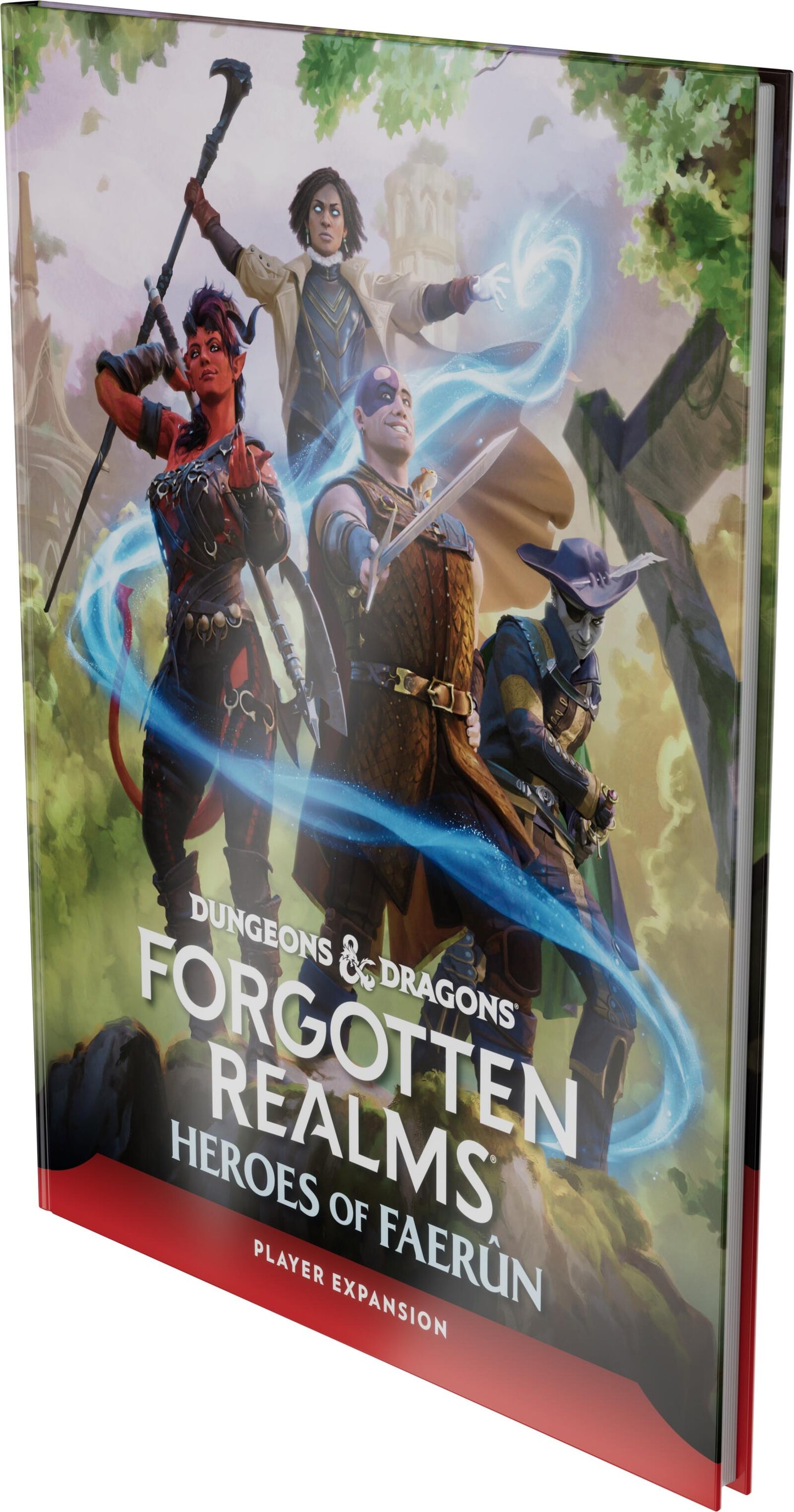 D&D Dungeons & Dragons Forgotten Realms Heroes of Faerun Player Expansion Hardcover
