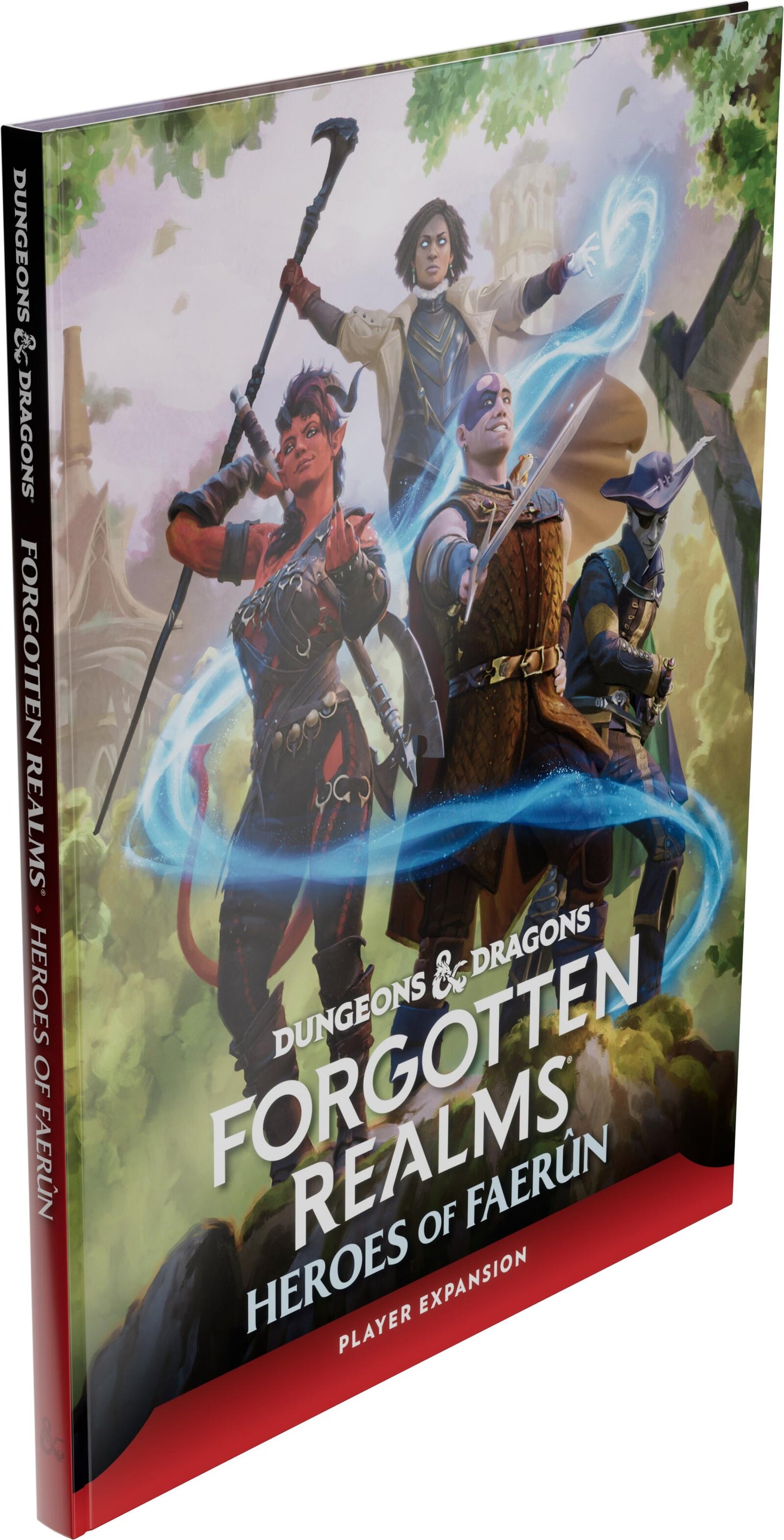 D&D Dungeons & Dragons Forgotten Realms Heroes of Faerun Player Expansion Hardcover