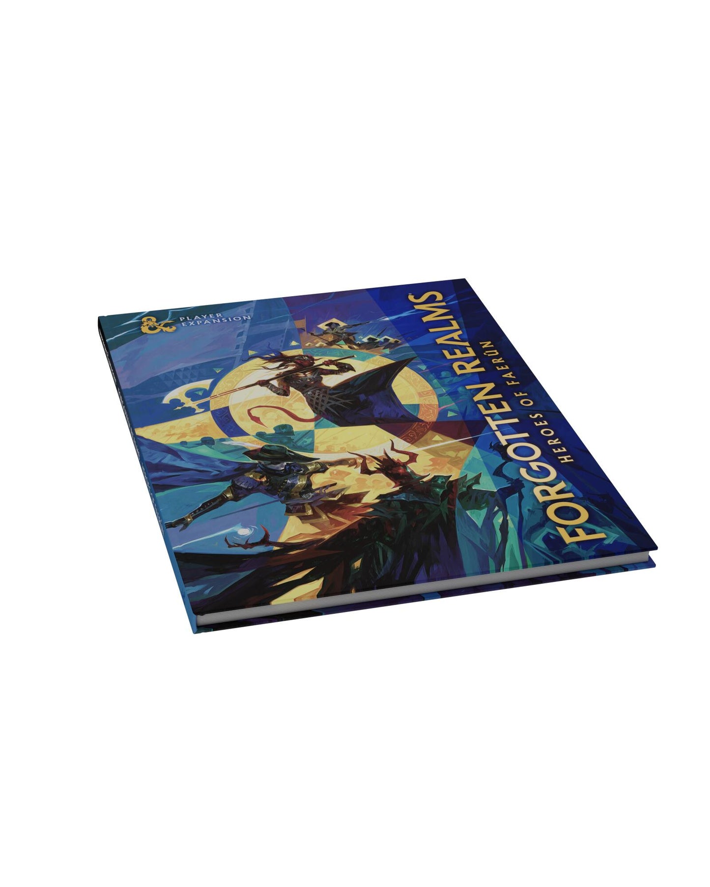 D&D Dungeons & Dragons Forgotten Realms Heroes of Faerun Player Expansion Hardcover Alternative Cover