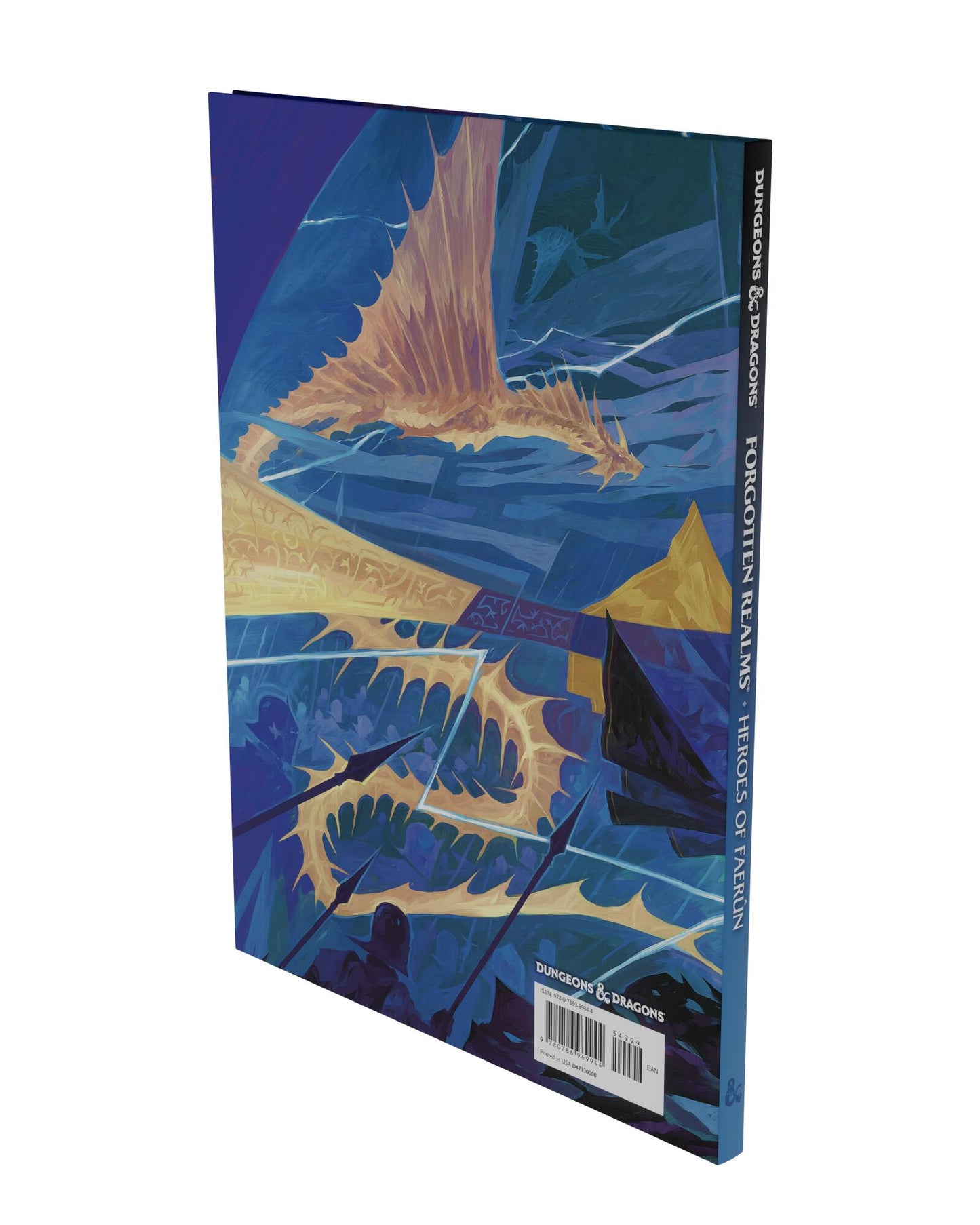 D&D Dungeons & Dragons Forgotten Realms Heroes of Faerun Player Expansion Hardcover Alternative Cover