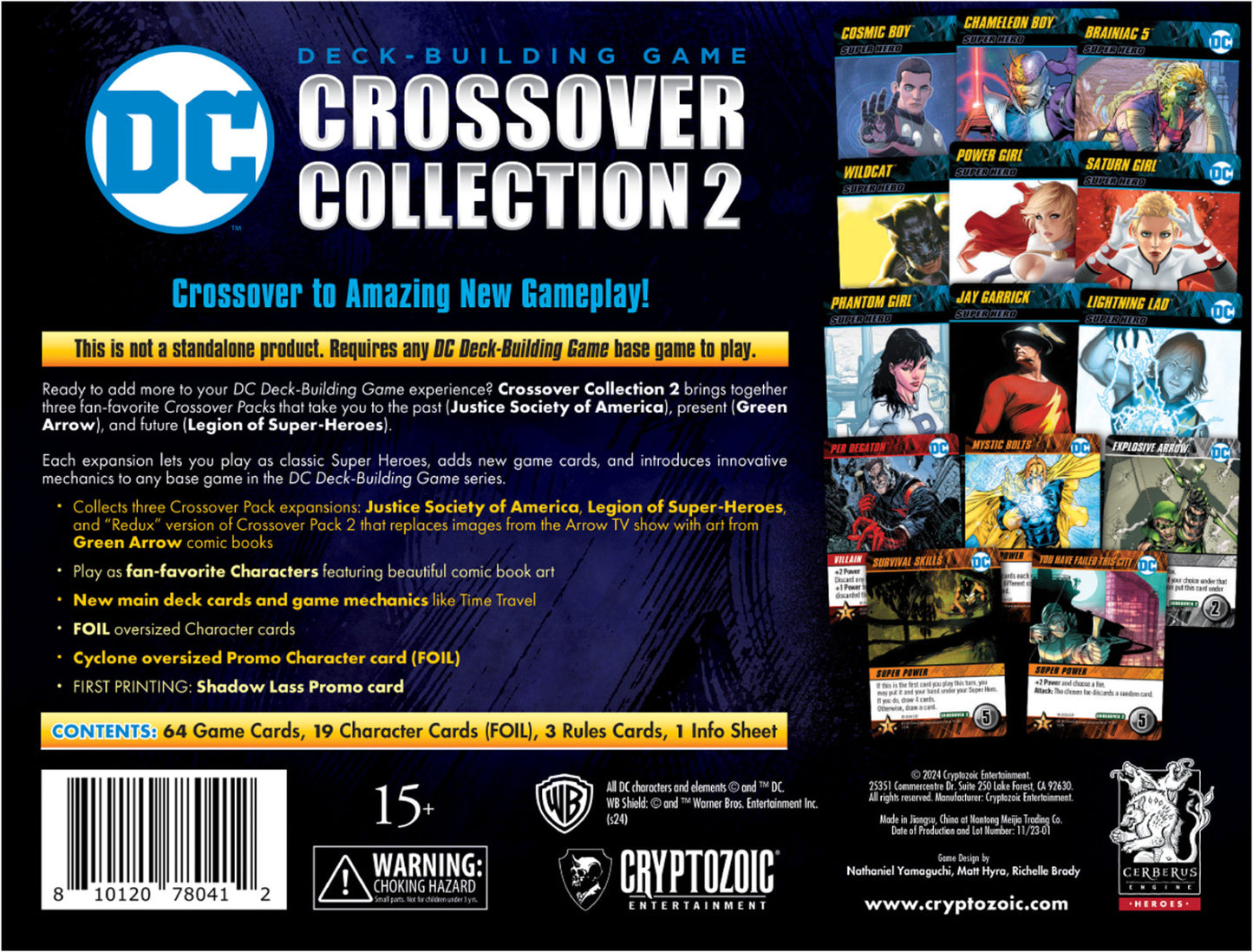 DC Deck Building Game Crossover Collection 2