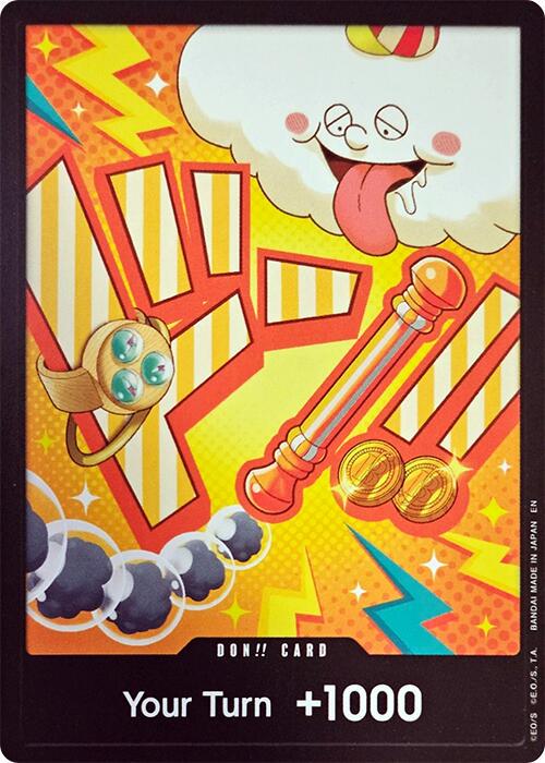 DON!! Card [Nami Foil] One Piece Premium Booster 2