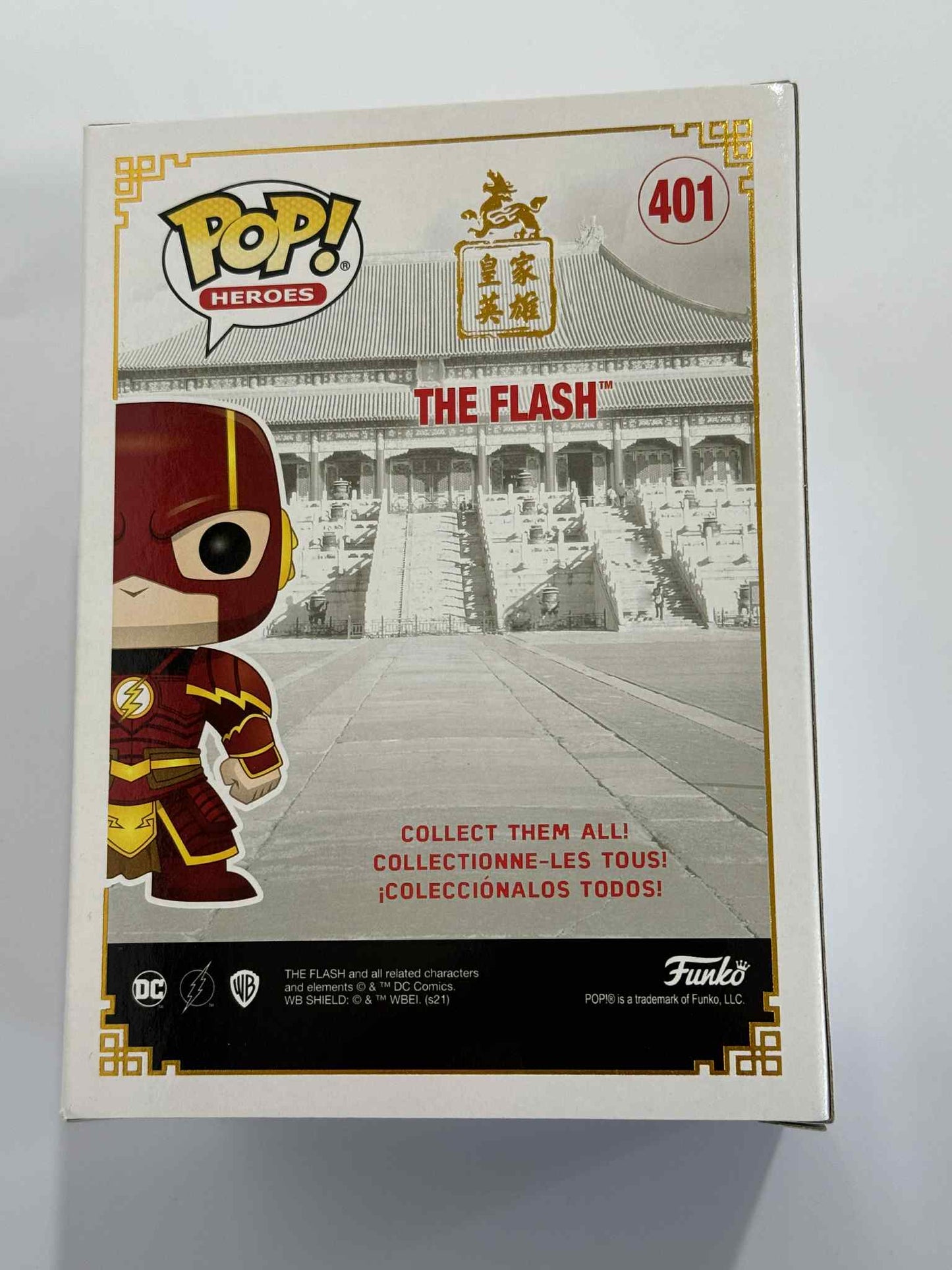 Imperial Palace- The Flash (Metallic) 2021 Limited Edition Pop Vinyl #401
