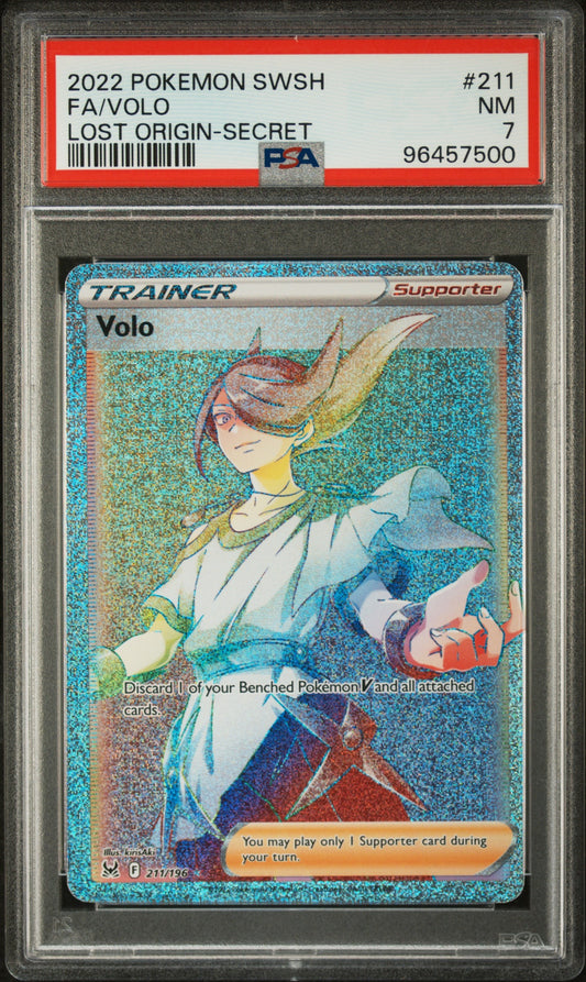 2022 Pokemon Sword & Shield Lost Origin 211 Volo Secret