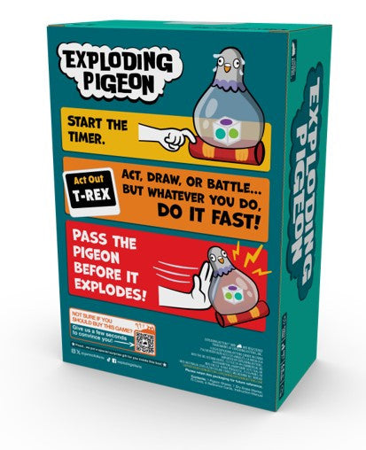 Exploding Pigeon (By Exploding Kittens)