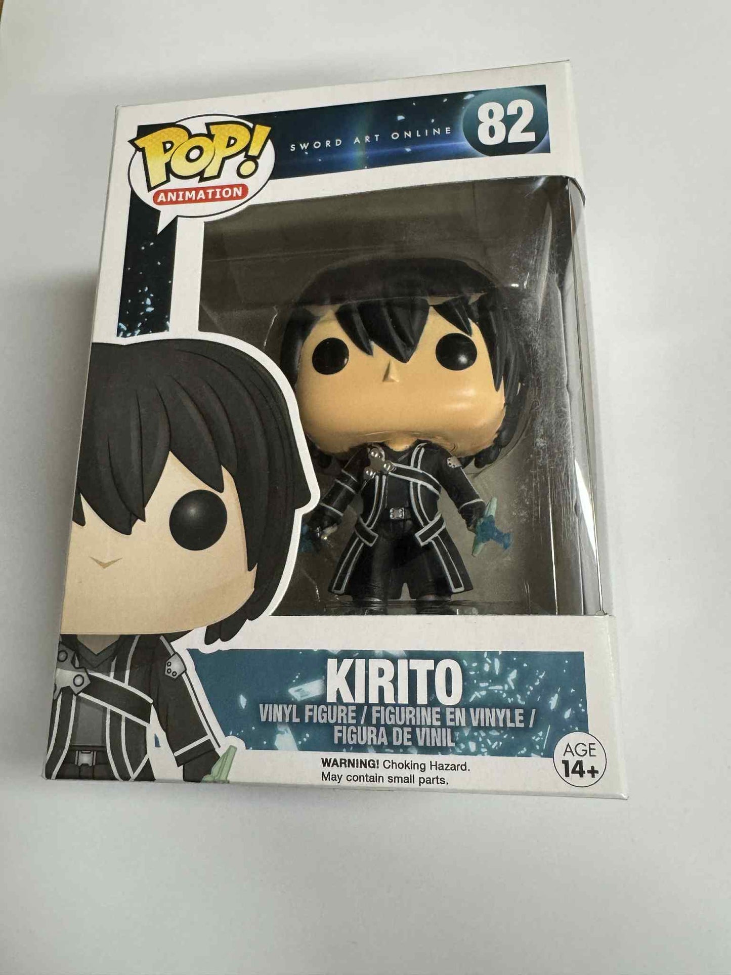 Sword Art Online - Kirito with Clear Blue Swords Pop! Vinyl #82