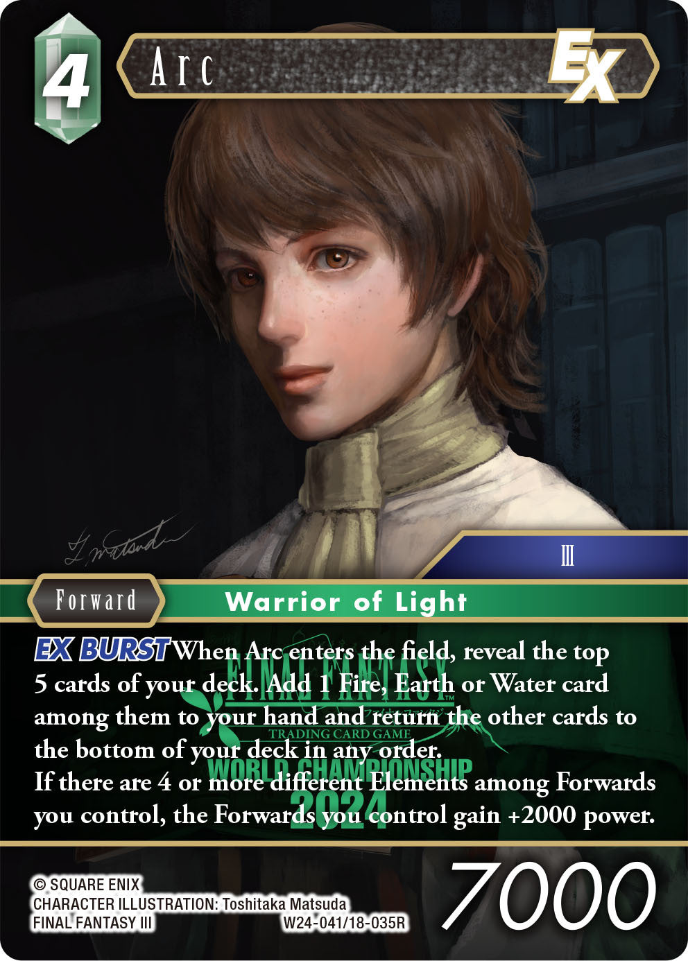 Final Fantasy TCG World Champion Decks 2024