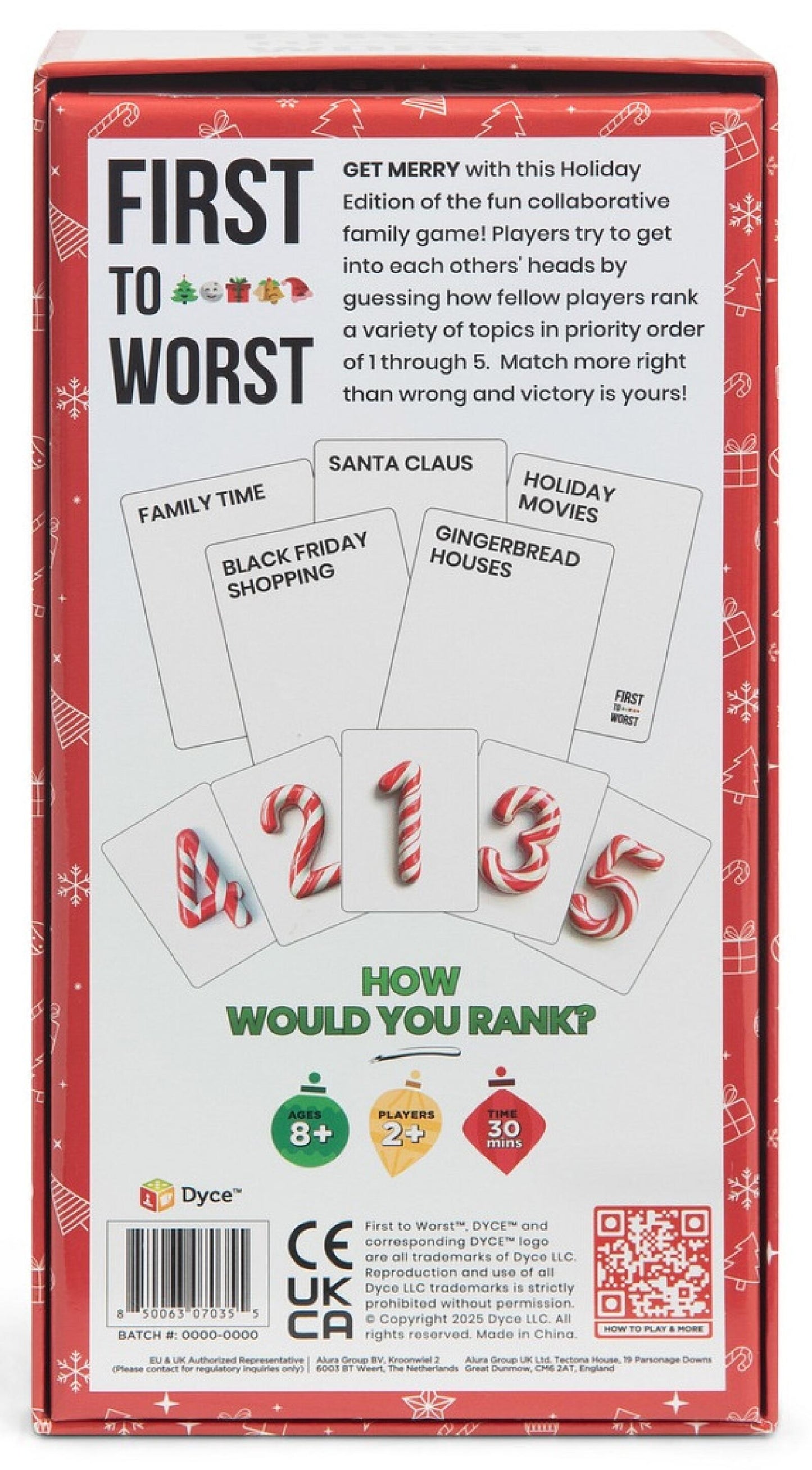 First to Worst - Holiday Edition