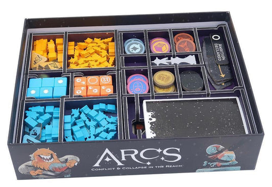 Folded Space Colour Game Inserts - Arcs