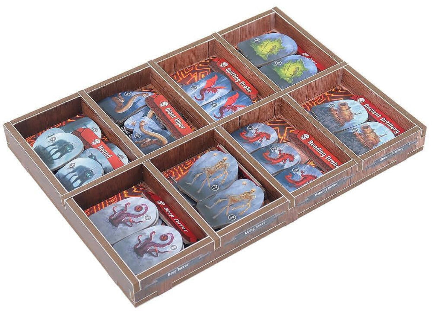 Folded Space Colour Game Inserts - Gloomhaven (Second Edition)