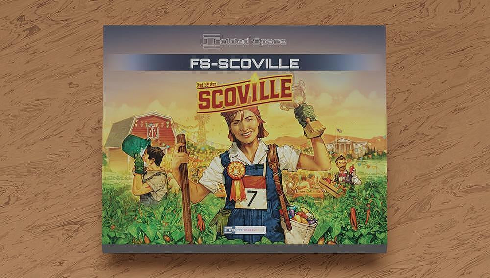 Folded Space Colour Game Inserts - Scoville 2nd Edition
