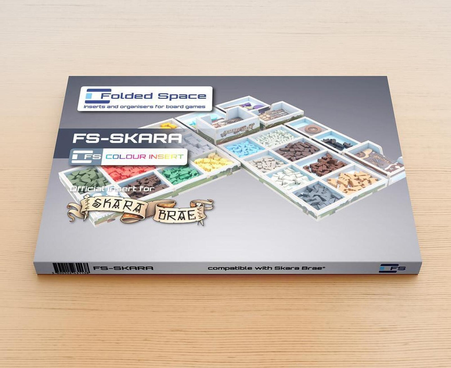 Folded Space Colour Game Inserts - Skara Brae