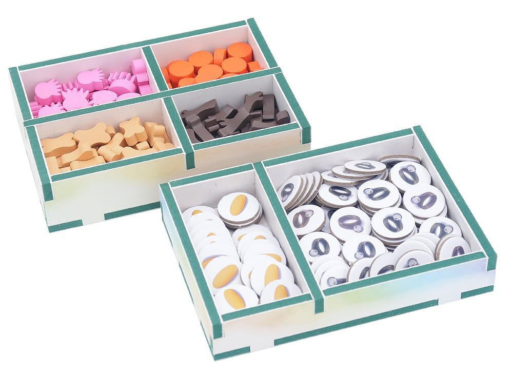 Folded Space Colour Game Inserts - Dog Park (includes space for Expansions)