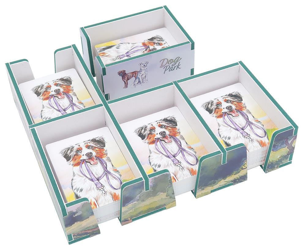 Folded Space Colour Game Inserts - Dog Park (includes space for Expansions)