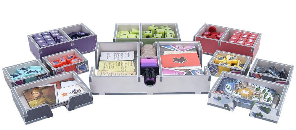 Folded Space Colour Game Inserts - Fox Experiment