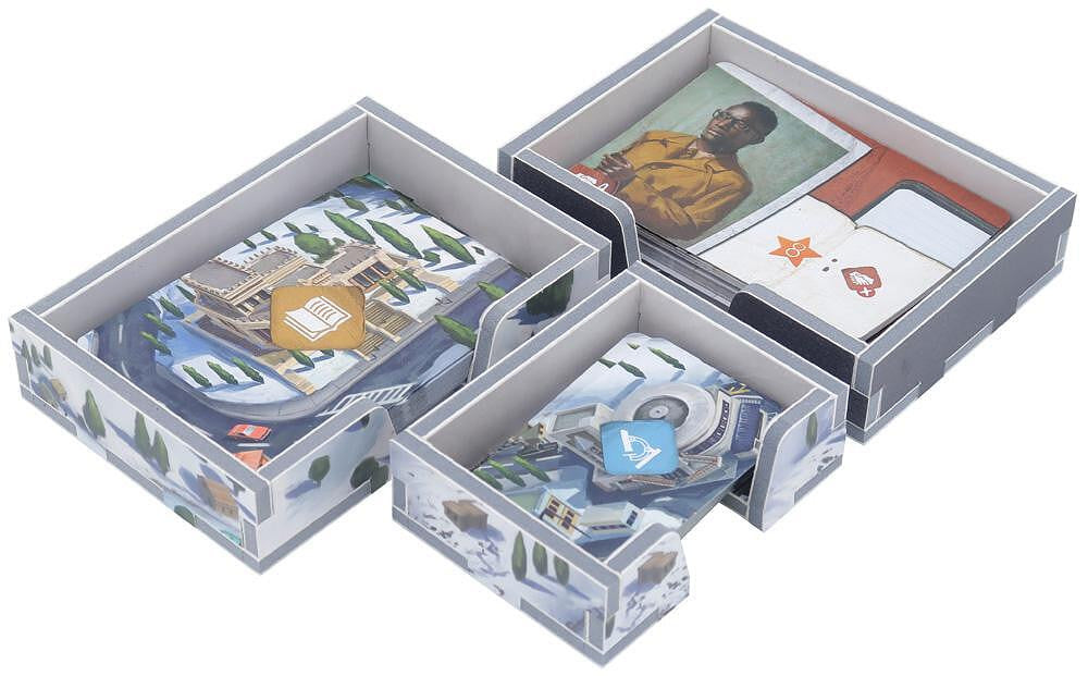 Folded Space Colour Game Inserts - Fox Experiment