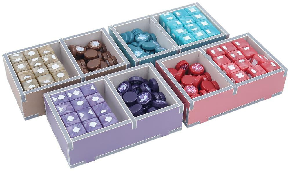 Folded Space Colour Game Inserts - Fox Experiment