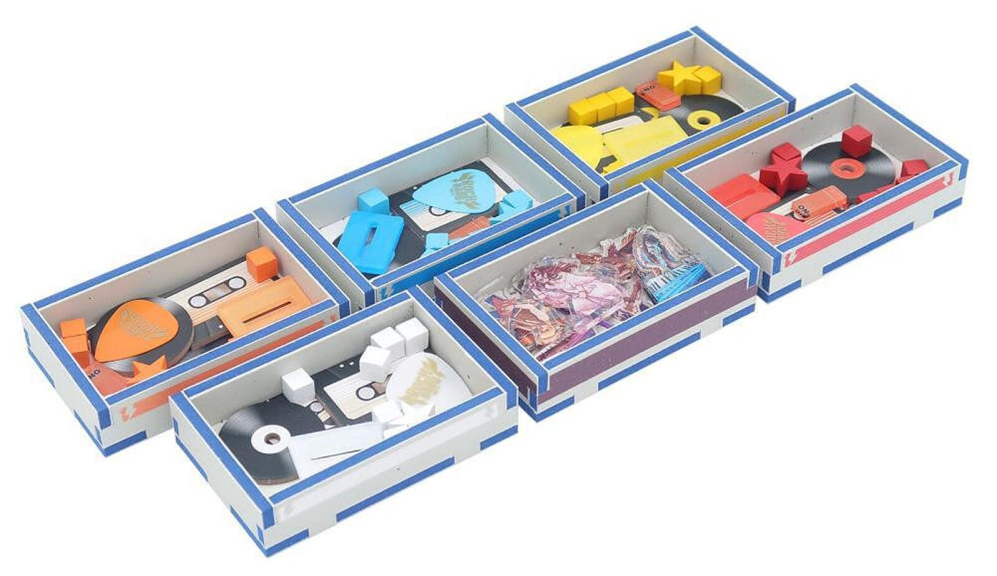 Folded Space Game Inserts - Rock Hard 1977