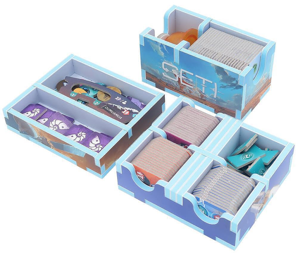 Folded Space Colour Game Inserts - SETI