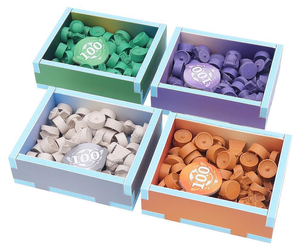 Folded Space Colour Game Inserts - SETI