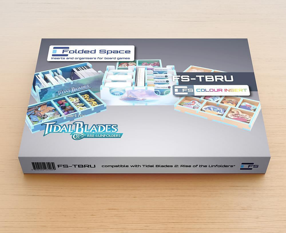 Folded Space Colour Game Inserts - Tidal Blades: Rise of the Unfolders