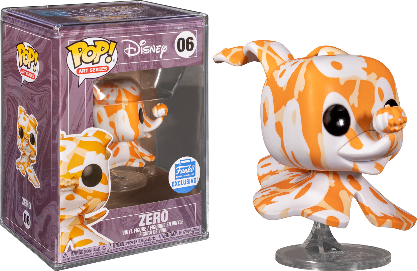 The Nightmare Before Christmas - Zero art series Pop Vinyl #06