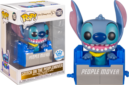 Disney - Stitch on the Peoplemover Pop Vinyl #1165