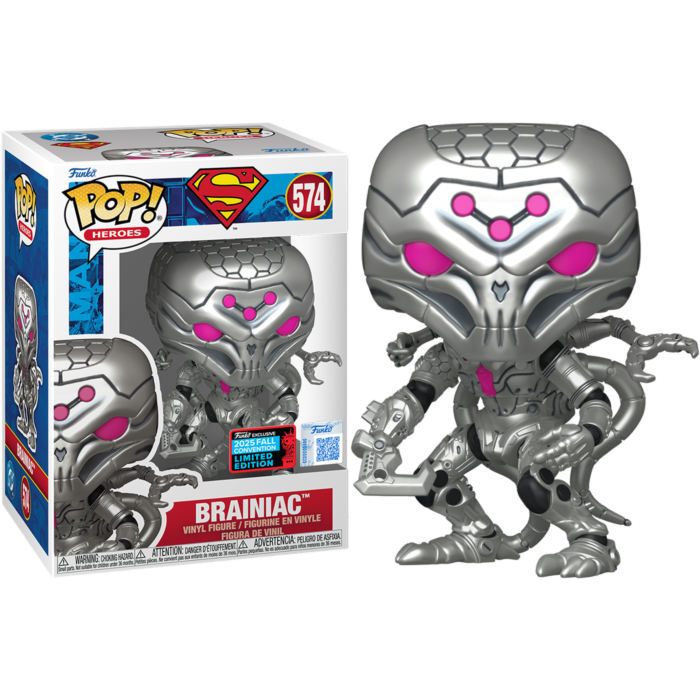 DC - Brainiac Pop! Vinyl 2025 NYCC Exclusive