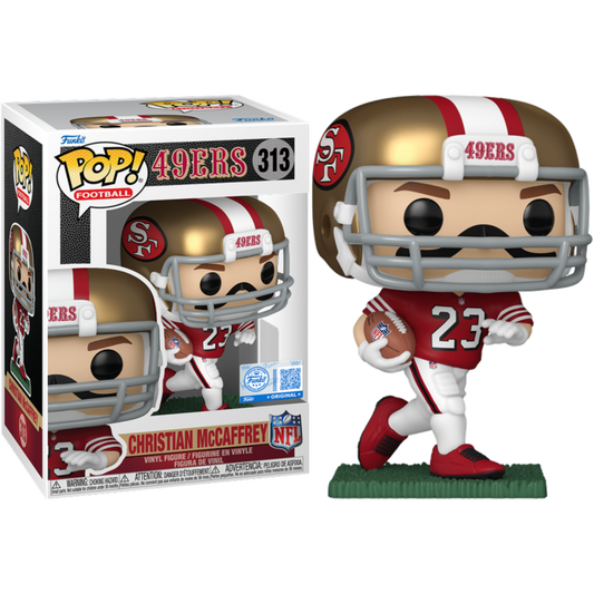 NFL: 49ers - Christian McCaffrey (Throwback) Pop! Vinyl