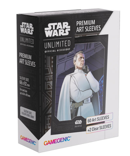 Gamegenic Star Wars Unlimited Premium Art Sleeves - Director Krennic  (66mm x 92mm) (62 Sleeves Per Pack)