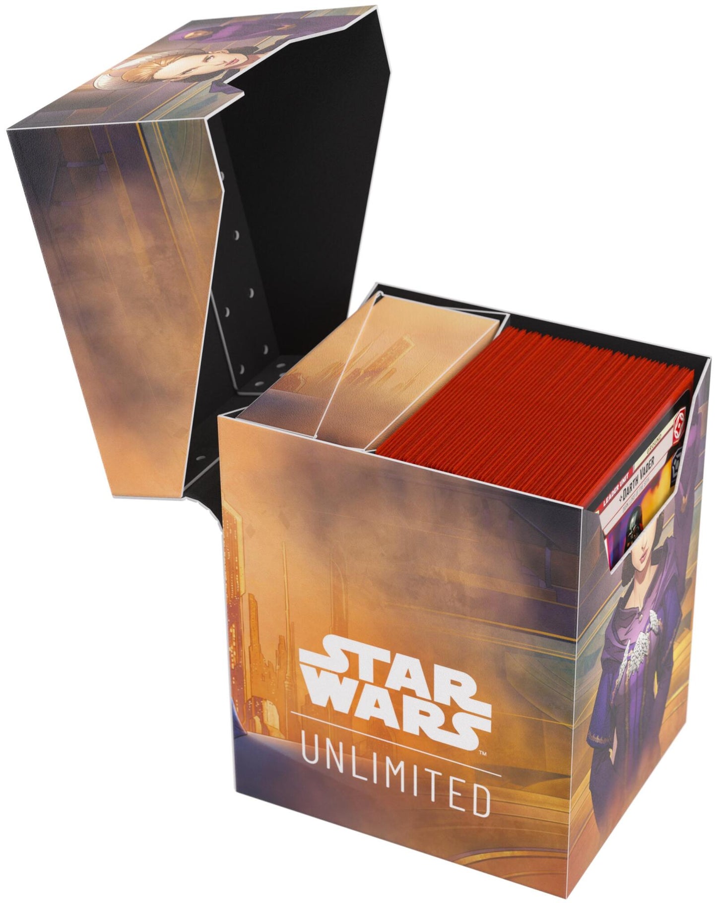 Gamegenic Star Wars Unlimited Soft Crate - Palpatine/Padme