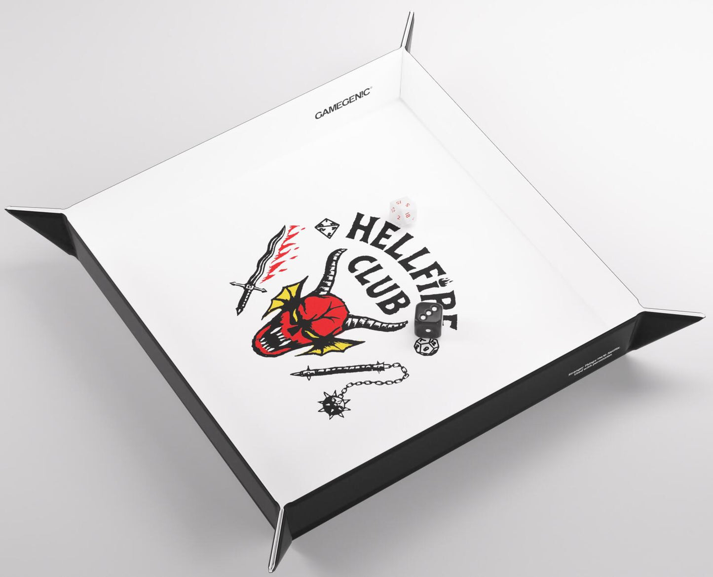 Gamegenic Stranger Things - Hellfire Club Magnetic Dice Tray