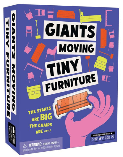 Giants Moving Tiny Furniture (By Exploding Kittens)