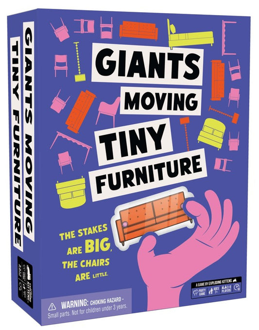 Giants Moving Tiny Furniture (By Exploding Kittens)
