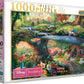 Harlington Thomas Kinkade PQ Disney Alice in Wonderland 1000 pieces
