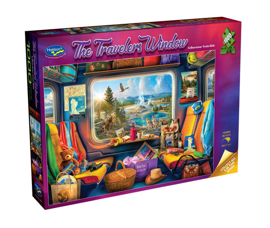 Puzzle - Holdson - The Travelers Window - Yellowstone - 1000pc