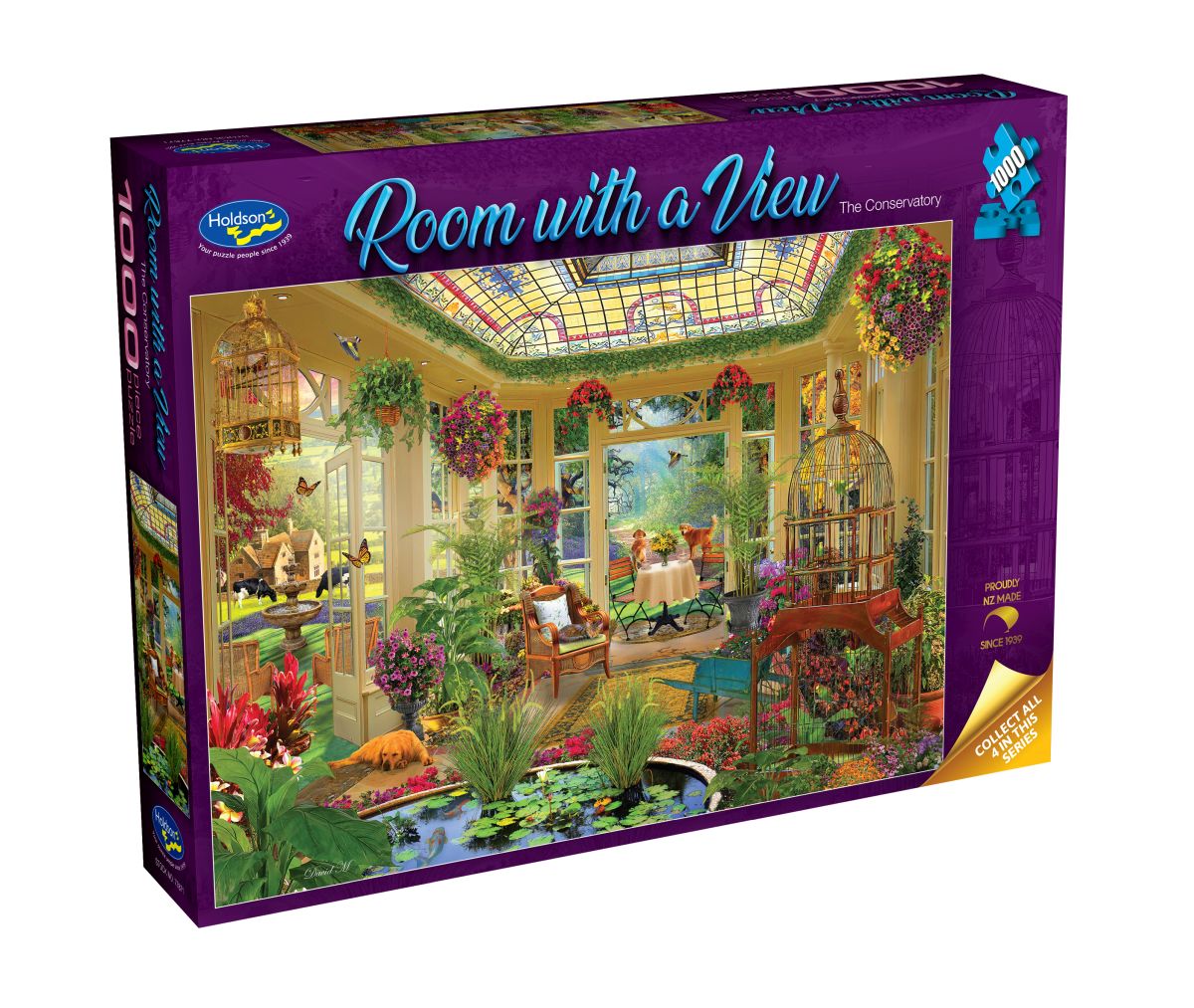 Puzzle - Holdson - Room with a View - The Conservatory - 1000pc