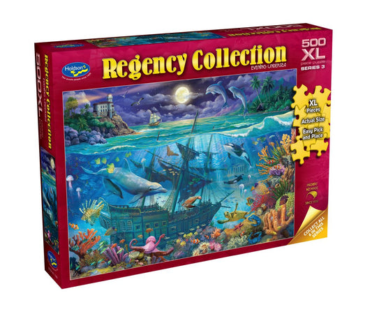 Puzzle - Holdson - Regency Series 3 - Evening Undersea - 500pc XL