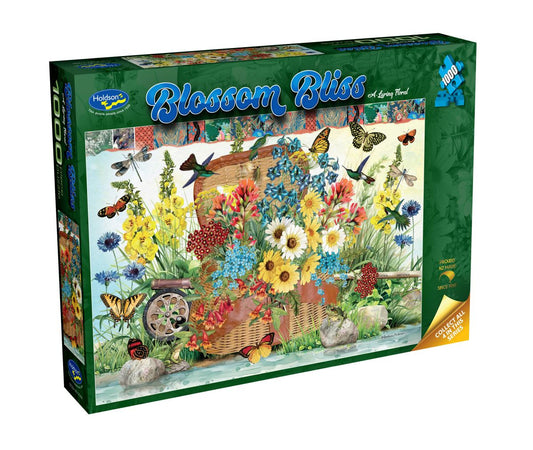 Puzzle - Holdson - Blossom Bliss - A-Luring Floral - 1000pc
