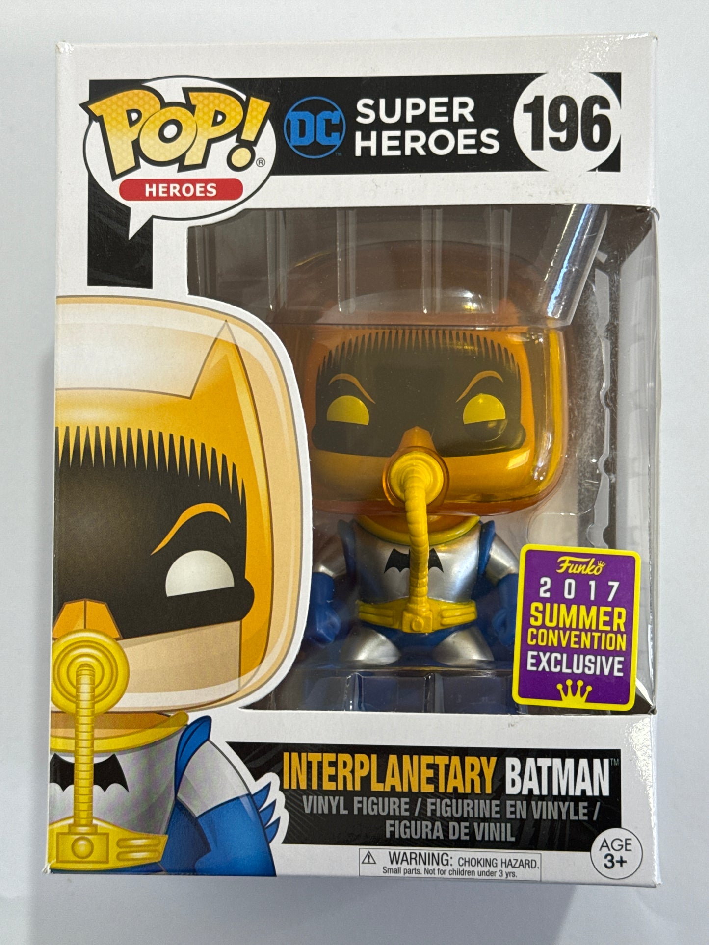 DC Batman - Interplanetary Batman 2017 SDCC  Exclusive Pop! Vinyl #196