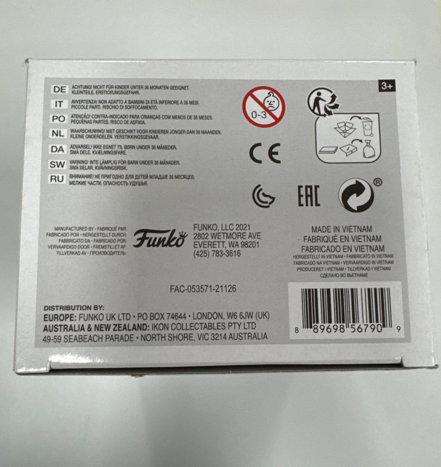 Star Wars - Darth Maul with Two Lightsabers US Exclusive Pop! Vinyl #450